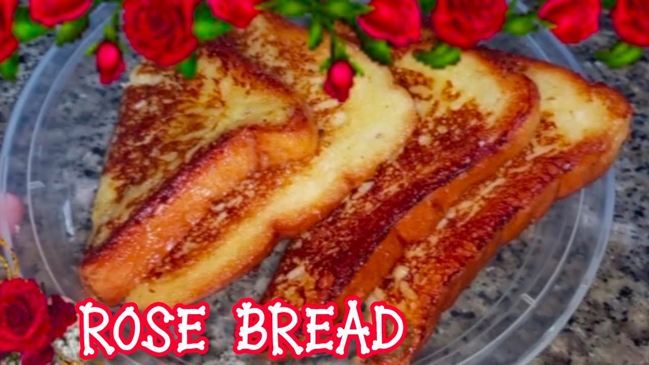 Delicious Rose Bread Recipe | New Style French Toast | French Toast | Binish Ka Tiffin 