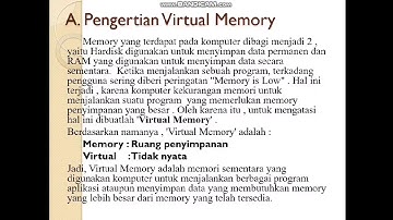Virtual Memory Sistem Operasi