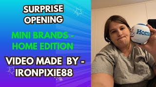 Mini brands home edition mystery opening 3