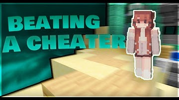 DESTROYING a BLATANT CHEATER In Hypixel BRIDGE