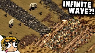 INFINITE FINAL WAVE?! | They Are Billions Custom Map Gameplay