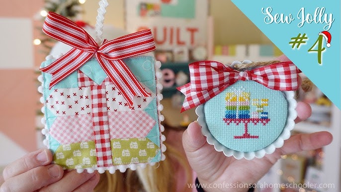 Cookie Cutter Ornaments Cross Stitch Pattern | It's Sew Emma #ISE-465