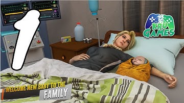 Pregnant Mother Simulator: Happy Virtual Family 3D Gameplay Walkthrough #1 (Android, IOS)
