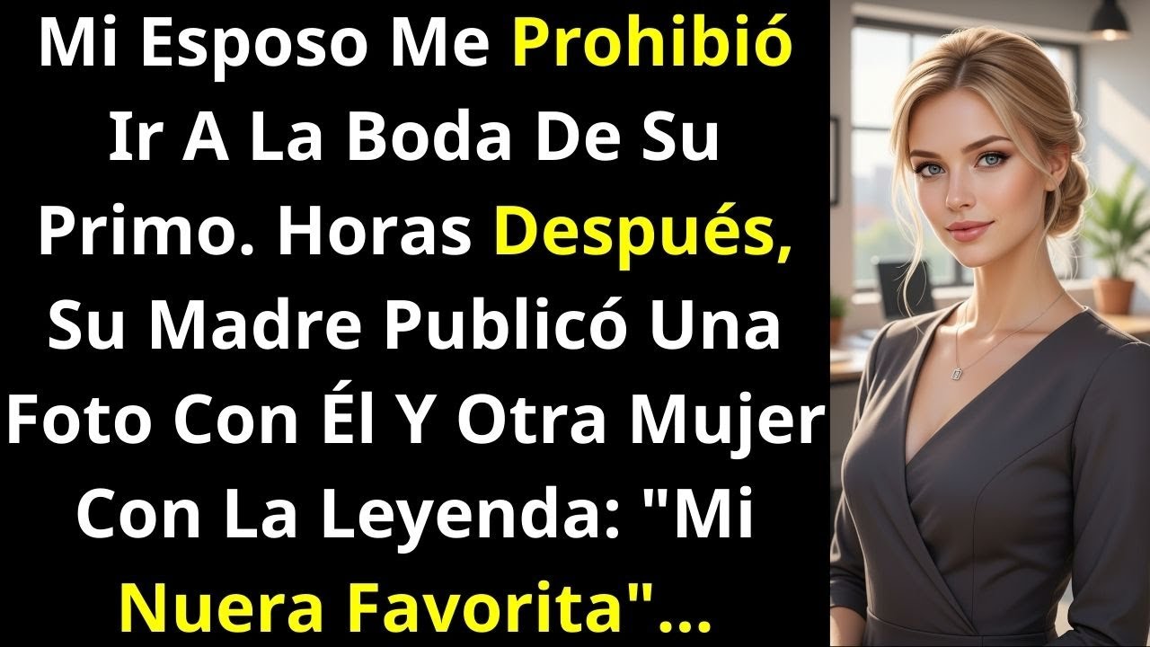 Mi Esposo Me Prohibió Ir A La Boda De Su Primo. Horas Después, Su Madre Publicó Una Foto Con...