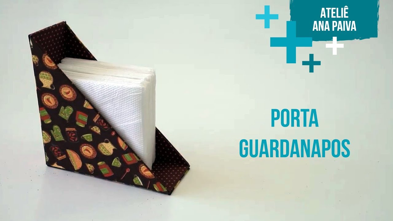 Porta Guardanapos - Cartonagem | Ateliê Ana Paiva