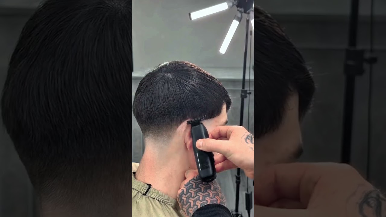 Flawless NECK TAPER FADE 💈⚡️ Barber Tutorial Step by Step with ASMR Sounds!! 🎶 Take Notes 📝