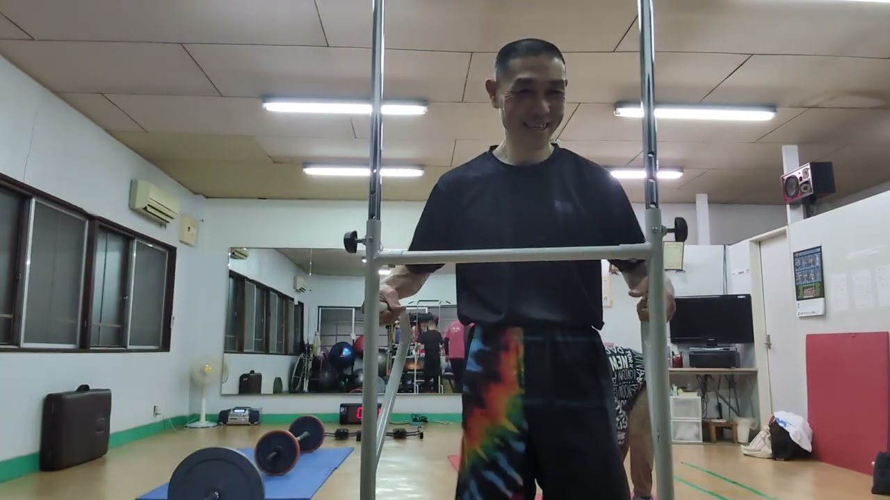 久々の、重りを使った、筋トレサーキット