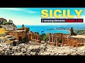 Sicily Without a Car:  The Best of 7-14 Day Sicily Itinerary Ideas without Driving or Renting a Car