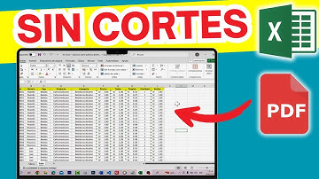 Cómo guardar un archivo Excel en PDF sin que se corte | Solución en Laptop 2025
