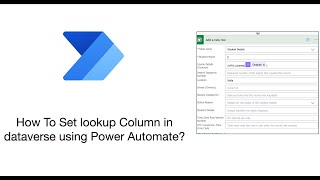 How To Set lookup Column in dataverse using Power Automate?