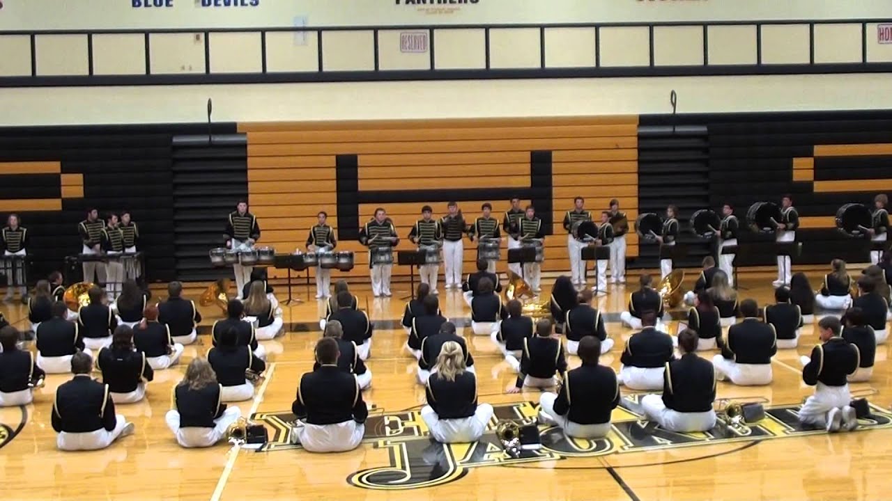 Perrysburg High School Band performing 