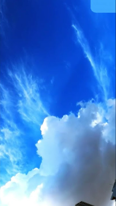 Beautiful Cloud with relaxing claiming sound#short