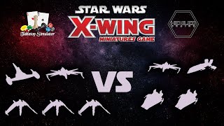 X-Wing - Tabletop Simulator |  Sean S. vs Cody W. (11/21/21)