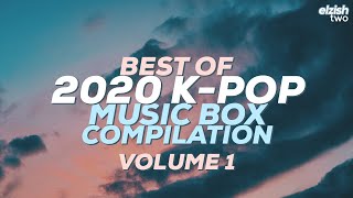 Best of 2020 K-Pop: Music Box Compilation | Volume 1 | 2 Hours Sleep Study Lullaby Playlist