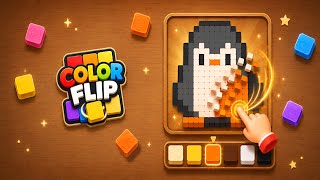 Color Flip! - Puzzle Games (by Neptune Company) IOS Gameplay Video (HD) screenshot 1