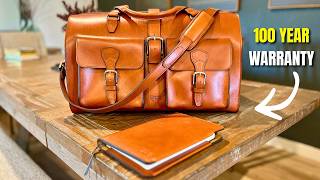 New Saddleback Leather Duffle & Journal Cover