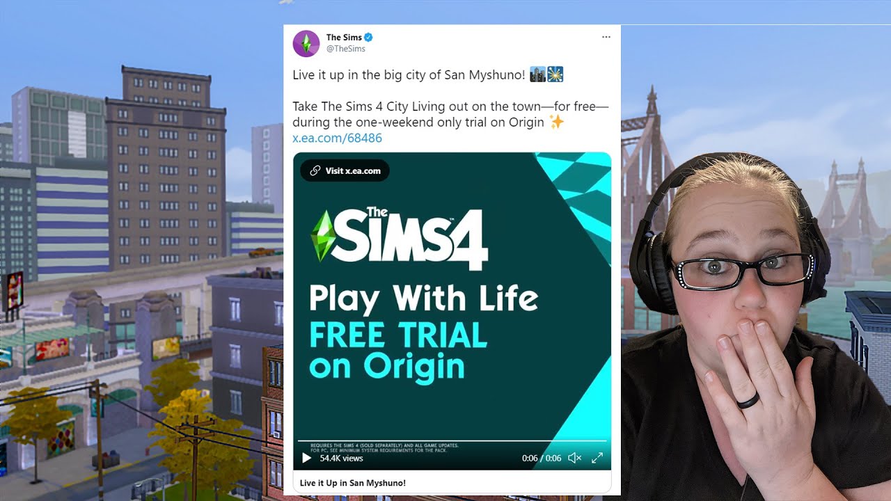 Origin: Try The Sims 4 For Free!