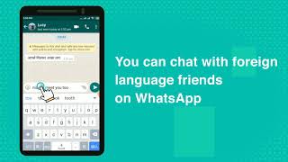 Tranit helps you chat with friends in any language on any social application screenshot 2