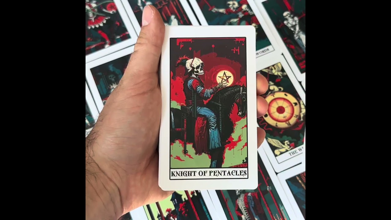 Necropolis Tarot Deck – Dark Gothic Tarot with Skeleton Art (Full Walkthrough)