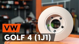 Fitting Brake rotors set VW GOLF IV (1J1): free video