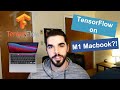 TensorFlow Test on the M1 MacBook!!