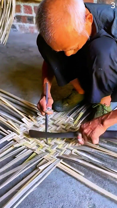 alat unik yang dapat digunakan untuk membuat anyaman bambu dengan mudah #shorts