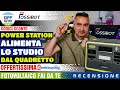 ALIMENTO TUTTO LO STUDIO con POWER STATION FOSSIBOT F2400 #COUPON #GeekBuying #Fotovoltaico #gratis