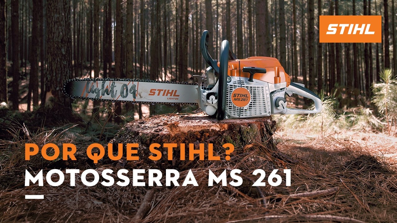 Motosserra a combustão MS 261 | STIHL Brasil - Loja Online STIHL