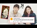 Koreans React to How to Tell a Man's Size! foot size....?