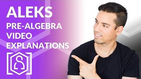 ALEKS Pre Algebra - Video Explanations by Topic (Promo)