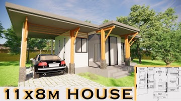 Sketchup tutorial house design (make a house design) PART 1