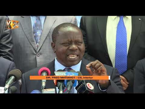 Alcohol free weekend? : Fury over Matiang'i bar order