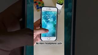 The end of the headphone jack #iphone7
