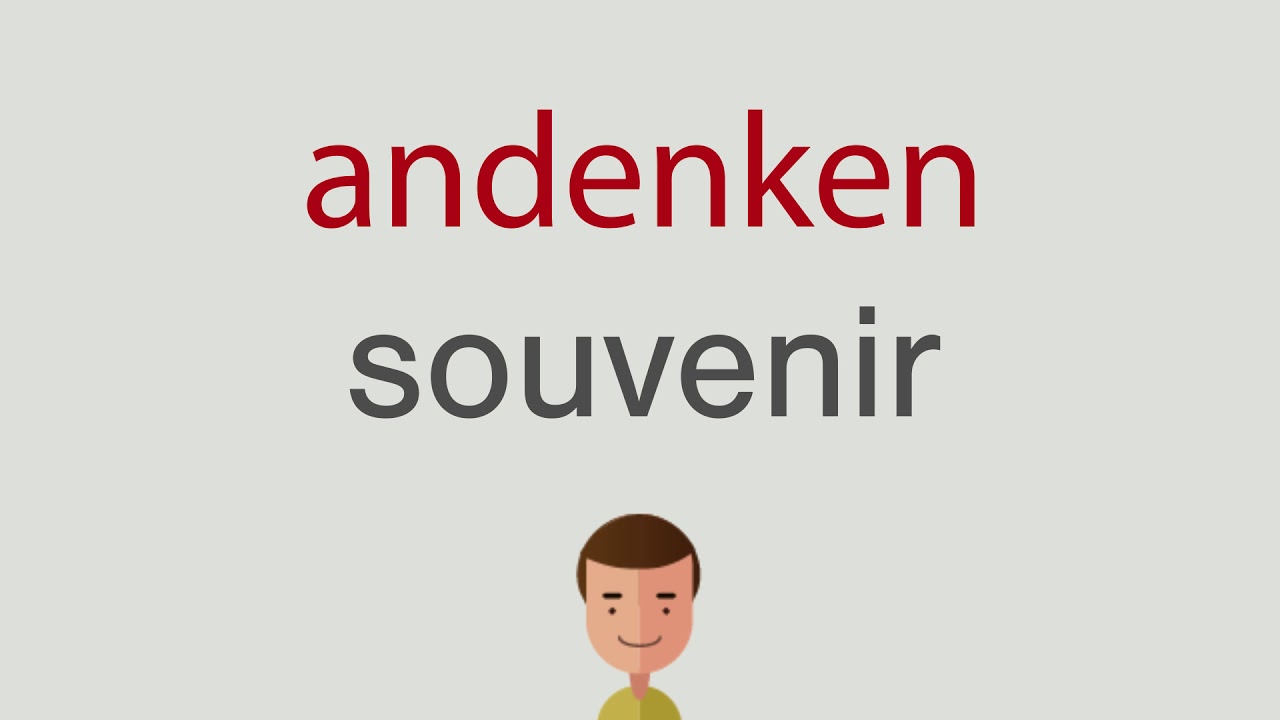 Andenken Englisch