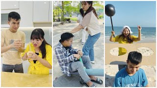 Poor boy and Bad Girls - Play mouse smash 🙏🏻😱👦🏻 Su Hao #shorts