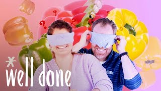 Bell Pepper Blind Taste Test: Do Colors Really Taste Different? | Homemade Vs Internet | Well Done