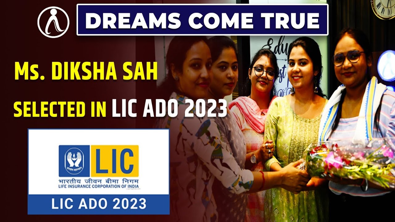 How Miss. Diksha Sah Cracked LIC ADO 2023 Exam |Exclusive Interview in Avision Institute| LIC ADO