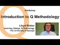 Introduction to lloyd riebers q methodology workshop