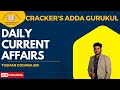 29 MARCH 2025 | DAILY CURRENT AFFAIRS |TUSHAR GODARA SIR