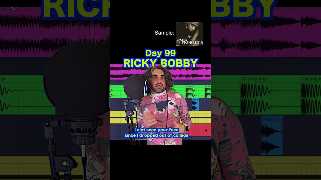 Day 99: RICKY BOBBY (Jay-Z "99 Problems" flip) auf YouTube ansehen Day 99: RICKY BOBBY (Jay-Z "99 Problems" flip) auf YouTube ansehen