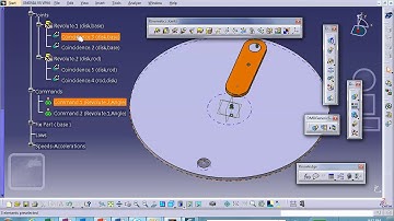 Knowledge Disk-Rod Video 2of2 Using Script, Catia Mechanism Design, Nader G. Zamani