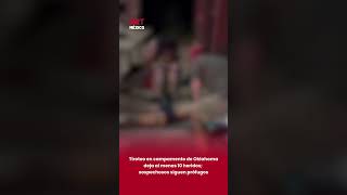🔫🚔 Un tir0teo ocurrido en un campamento en Edmond, Oklahoma, dejó al menos 10 personas her1das. Auto