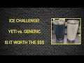 ICE CUP CHALLENGE: NAME BRAND vs. GENERIC!  WHICH IS WORTH THE $$$$.