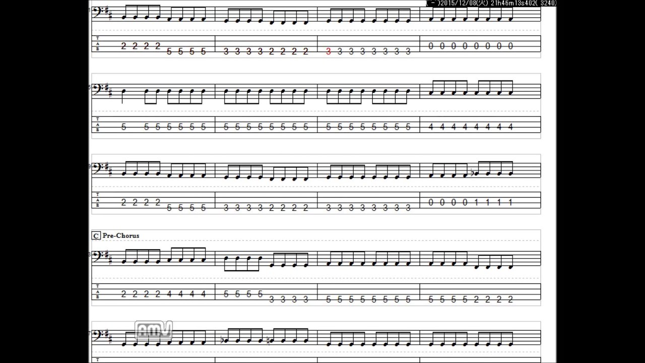 ベースtab譜が無料で見れる サイト アプリ 楽譜読み方 ビギナーズ
