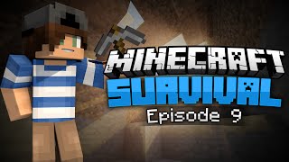 STARTING SPAWN TOWER! (⛏️ Minecraft: Survival Let's Play - Episode 9)