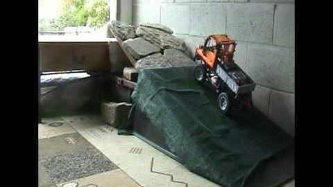 Lego Technic 8110 Unimog Portal Gear Ratio Test PF RC