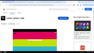 How to remove the color-piker-tab extension?