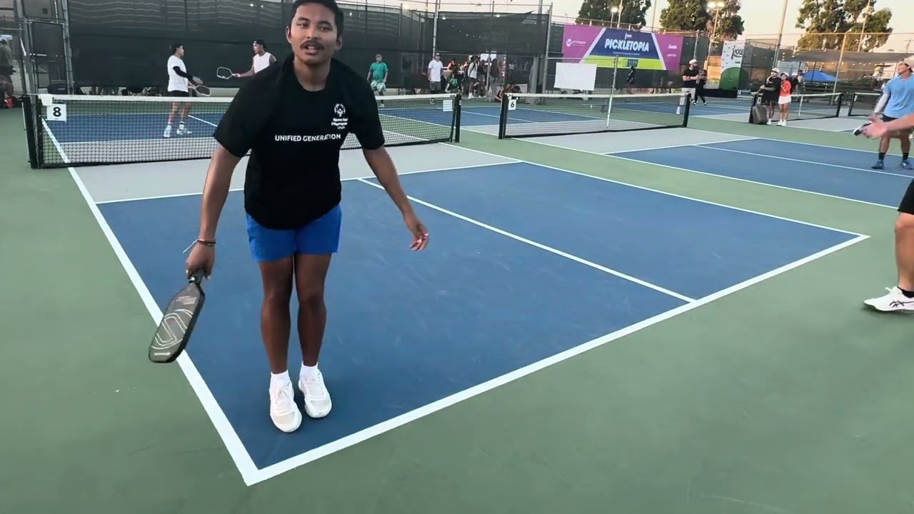 Pickletopia 07/12/25 Men’s 5.0 8+ Kevin and Christian game 5