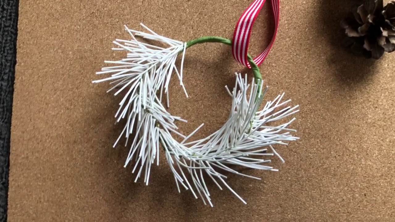 水引でつくるクリスマスリース｜オーナメントやラッピングにも多用途に