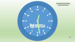 ICS Clock Design Using MS PowerPoint Animation screenshot 2